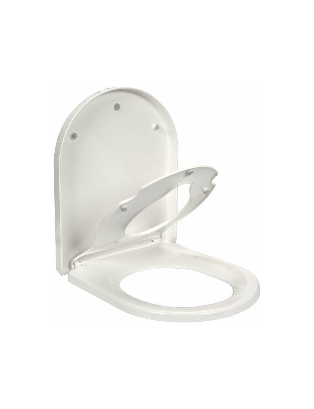 FALA DESKA WC WOLNOOPADAJĄCA Z NAKŁADKĄ DLA DZIECI 2w1 WYPINANA