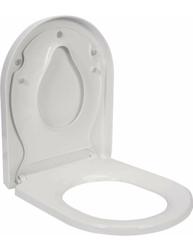 FALA DESKA WC WOLNOOPADAJĄCA Z NAKŁADKĄ DLA DZIECI 2w1 WYPINANA