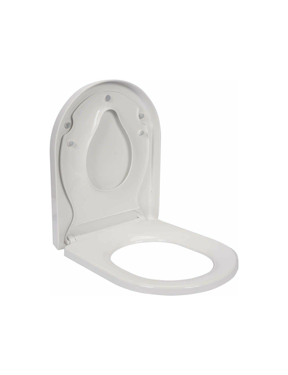 FALA DESKA WC WOLNOOPADAJĄCA Z NAKŁADKĄ DLA DZIECI 2w1 WYPINANA