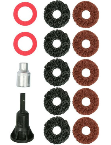 YATO ZESTAW DO CZYSZCZENIA PIAST I SZPILEK YT-25384