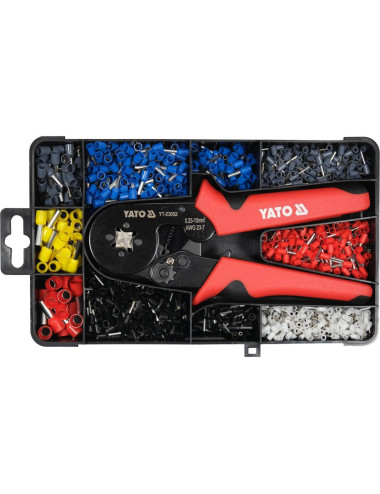 YATO SZCZYPCE DO ZACISKANIA KONEKTORÓW TULEJKOWYCH