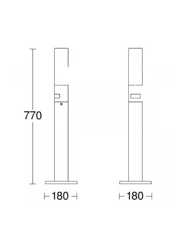 STEINEL OPRAWA LED 8,5W STEINEL GL 65 LED BEZ CZUJNIKA
