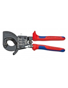 KNIPEX NOŻYCE DO CIĘCIA KABLI I PRZEWODÓW DO 32mm ZAPADKOWE