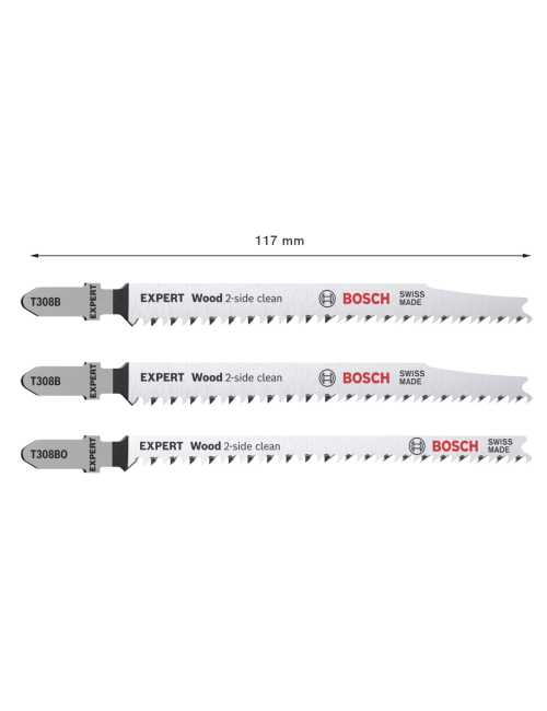 BOSCH BRZESZCZOT T ZESTAW 2-SIDE CW 3szt. EXPERT