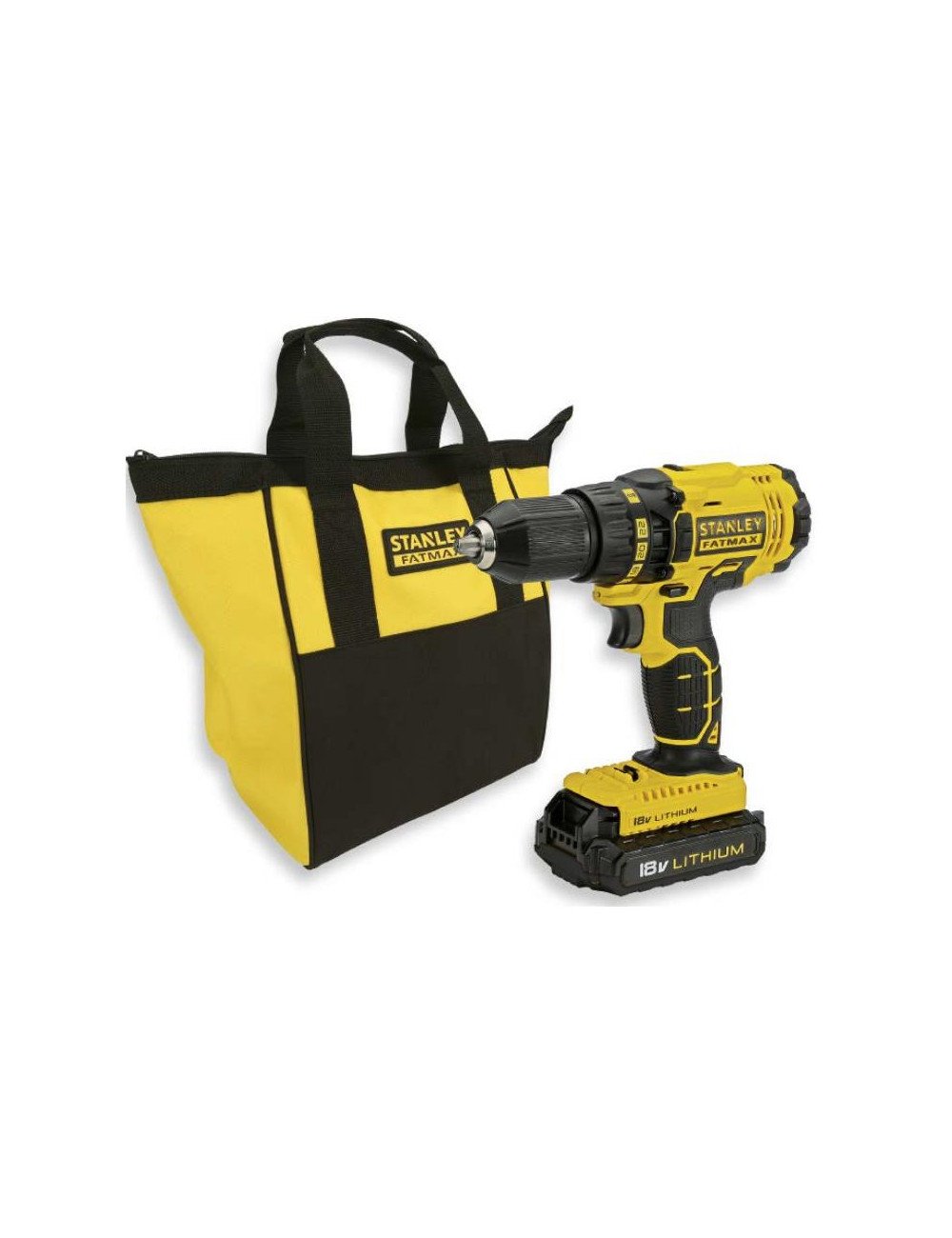 STANLEY WIERTARKO-WKRĘTARKA 18V 2x1,3Ah LI-ION, TORBA