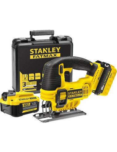 STANLEY WYRZYNARKA V20 SFMCS650B BL 2x4,0Ah KUFER