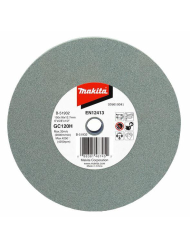 MAKITA TARCZA ŚCIERNA 150X16X12,7 GC120H