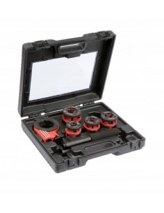 YATO GWINTOWNICA 4 GŁOWICE 3/8-1/2-3/4-1" + GRZECHOTKA 29001