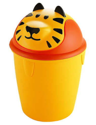 CURVER KOSZ NA ŚMIECI "TYGRYSEK" 12L ŻÓŁTY
