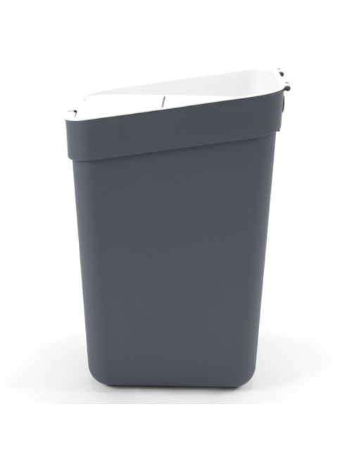 CURVER KOSZ DO SEGREGACJI ŚMIECI 30L CIEMNY SZARY JASNY SZARY