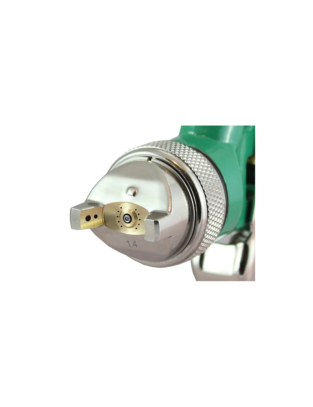 PISTOLET LAKIERNICZY Z GÓRNYM ZBIORNIKIEM SPEEDWAY HVLP 1,7mm ZIELONY NISKOCISNIENIOWY