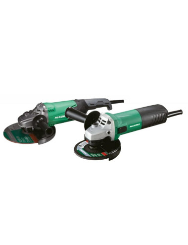 HIKOKI ZESTAW SZLIFIEREK KĄTOWYCH G23SW2 + G13SR3