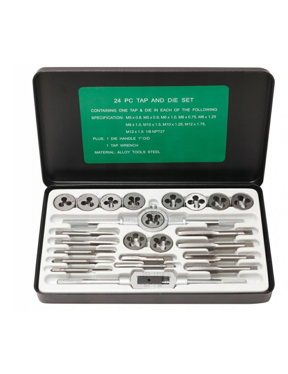 ROCKFORCE GWINTOWNIKI+NARZYNKI KOMPLET 24cz