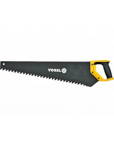 VOREL PIŁA DO GAZOBETONU 600mm / 34 ZĘBÓW WIDIOWYCH, RĄCZKA PLASTIKOWA  28012