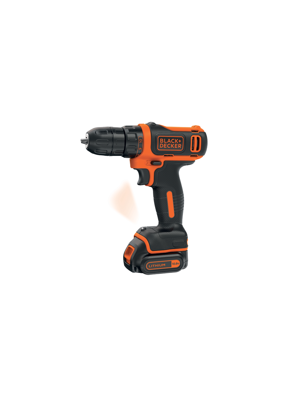 Black + Decker WKRĘTARKA 10,8V BDCDD12KB 2x1,5Ah WALIZKA