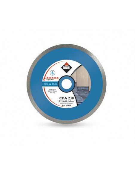 RUBI TARCZA DIAMENTOWA DO TWARDYCH MATERIAŁÓW CPA 200 x 25,4mm SUPERPRO