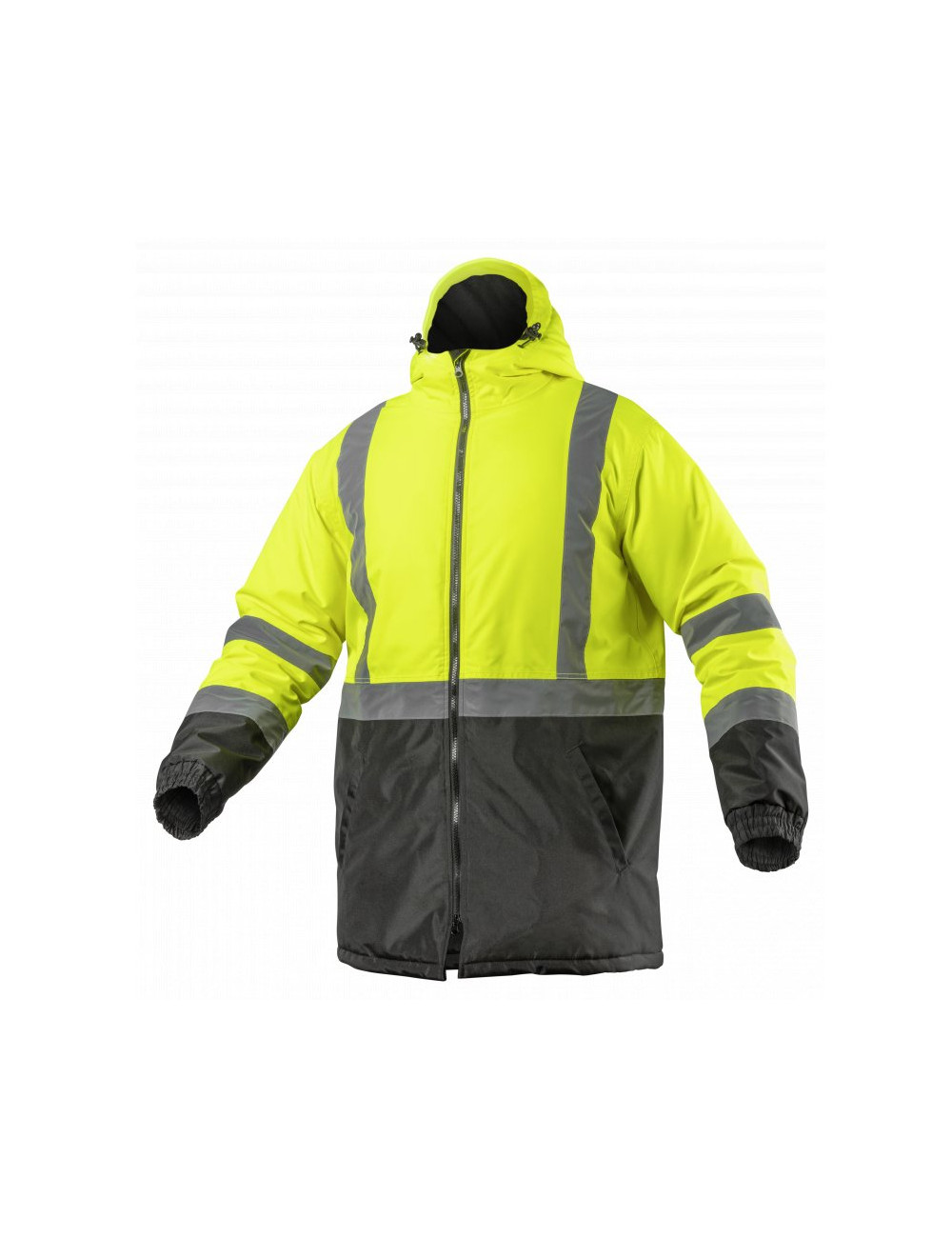 HOEGERT KURTKA OCIEPLANA ODBLASKOWA LEDA ŻÓŁTA ROZMIAR XL