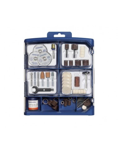 DREMEL UNIWERSALNY ZESTAW OSPRZĘTU 100szt. DO MULTISZLIFIEREK