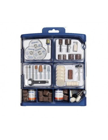 DREMEL UNIWERSALNY ZESTAW OSPRZĘTU 150szt. 724 DO MULTISZLIFIEREK