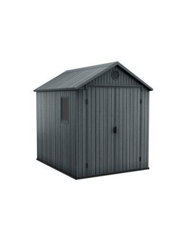 KETER DOMEK NARZĘDZIOWY OGRODOWY DARWIN SZARY 190 x 244 x 221cm