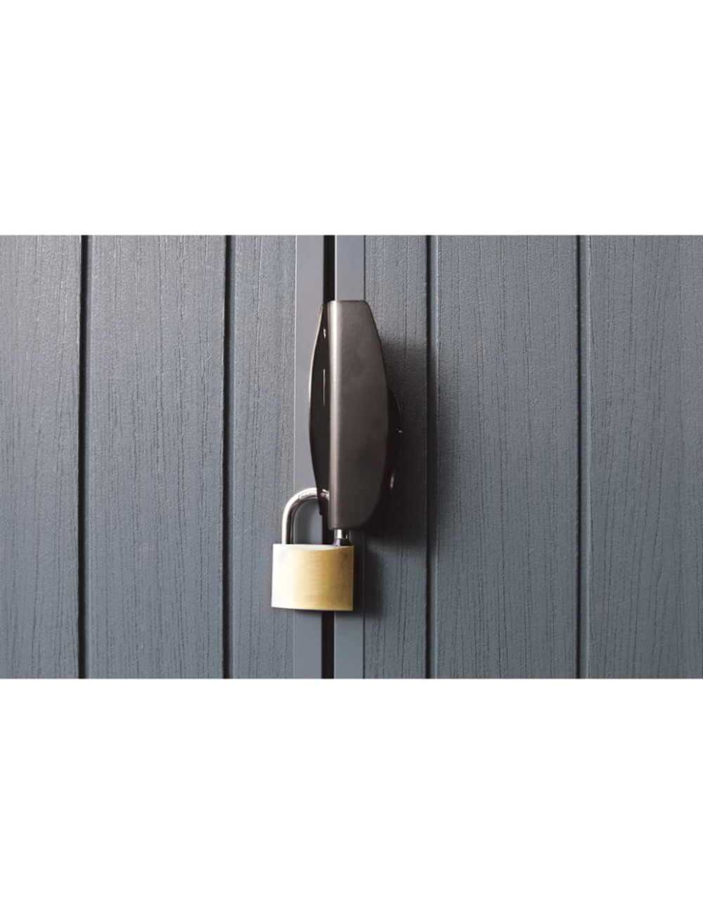 KETER DOMEK NARZĘDZIOWY OGRODOWY DARWIN SZARY 190 x 244 x 221cm