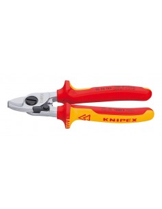 KNIPEX NOŻYCE IZOLOWANE 1000V DO CIĘCIA KABLI I PRZEWODÓW 165mm Fi15mm / 50mm2