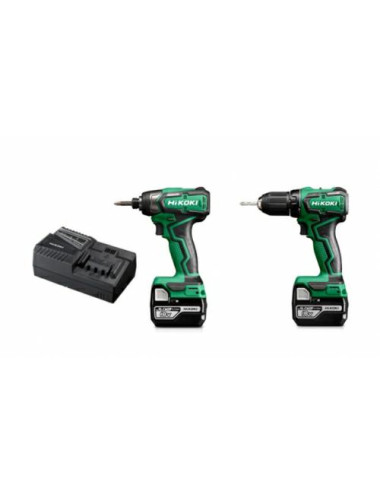 ZESTAW HIKOKI WKRĘTARKA DS18DD ZAKRĘTARKA WH18DD 18V KC18DD 2x5,0Ah HITSYSTEM