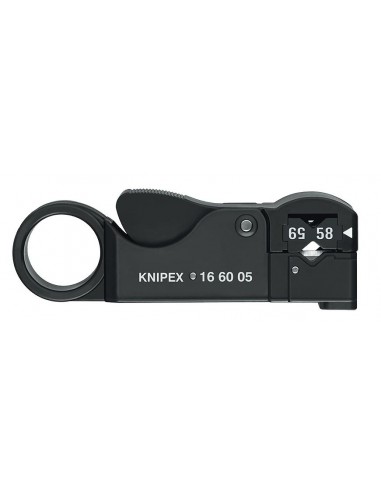 KNIPEX ŚCIĄGACZ IZOLACJI DO KABLI KONCENTRYCZNYCH / ANTENOWYCH