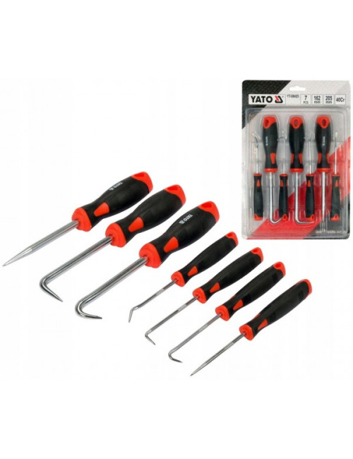 YATO HACZYKI Z RĘKOJEŚCIĄ 7el.