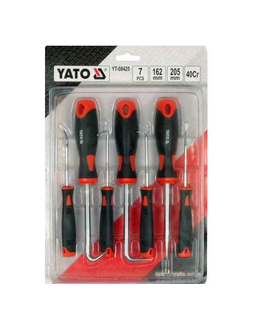 YATO HACZYKI Z RĘKOJEŚCIĄ 7el.