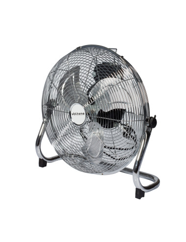 VOLTENO WENTYLATOR CYRKULATOR PODŁOGOWY CHROM 65W 40 cm