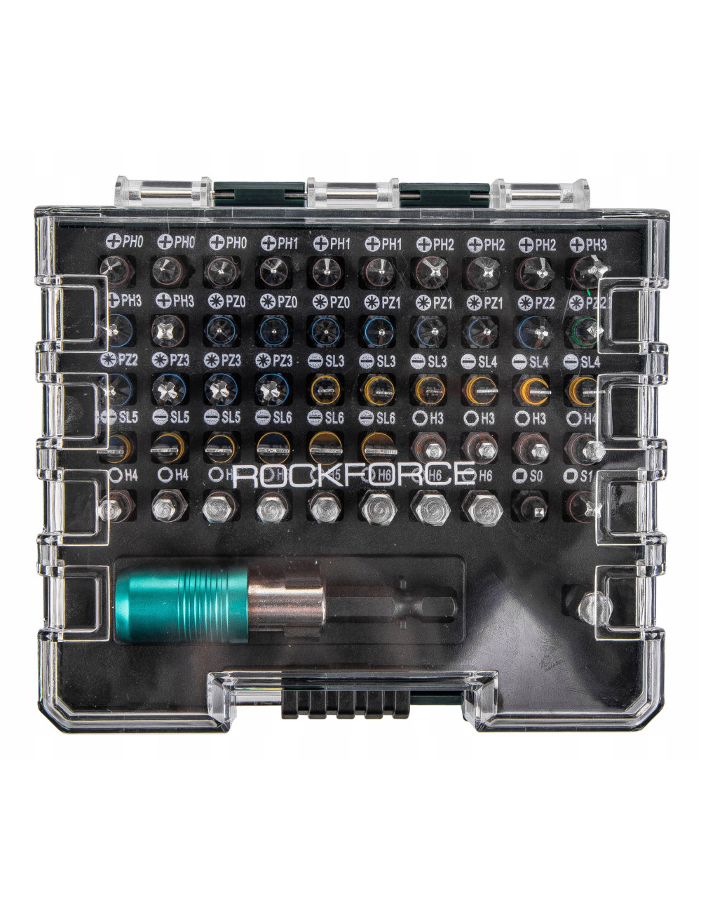 ROCKFORCE KOŃCÓWKI ŚRUBOKRĘTOWE 102el.