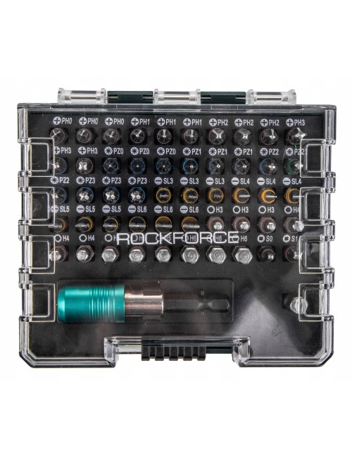 ROCKFORCE KOŃCÓWKI ŚRUBOKRĘTOWE 102el.