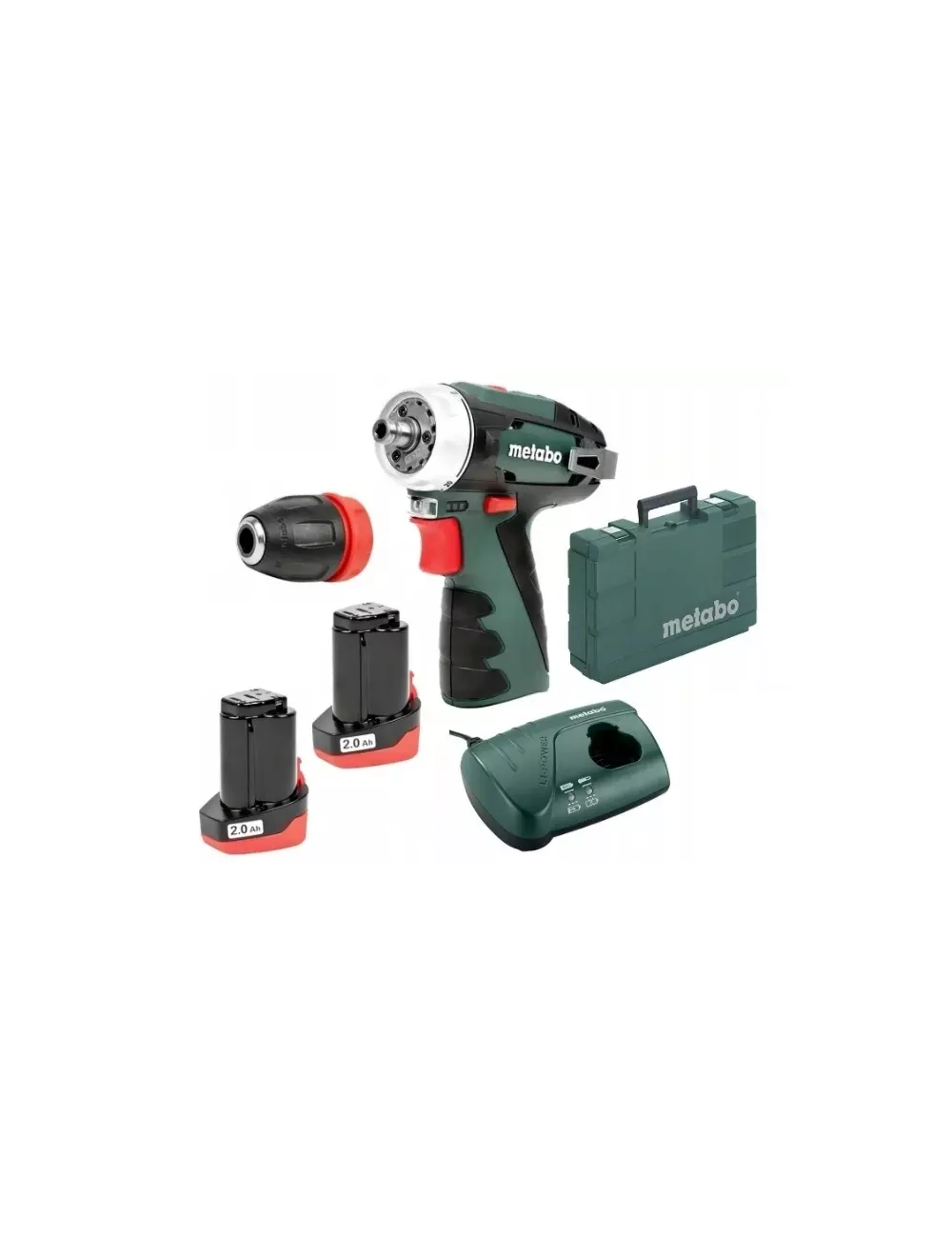 METABO WIERTARKO WKRĘTARKA 12V 34 17Nm 2x2Ah LI-ION POWERMAXX BS QUICK BASIC