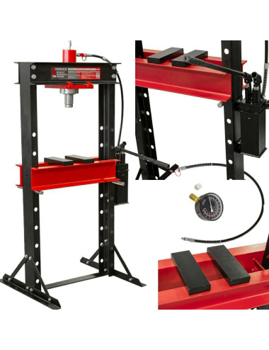 PRASA HYDRAULICZNA Z MANOMETREM 30T FORSAGE