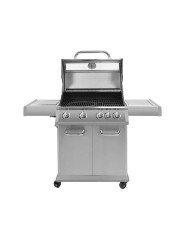 YATO GRILL GAZOWY 4+1 STAL NIERDZEWNA 14,2KW YG-20003