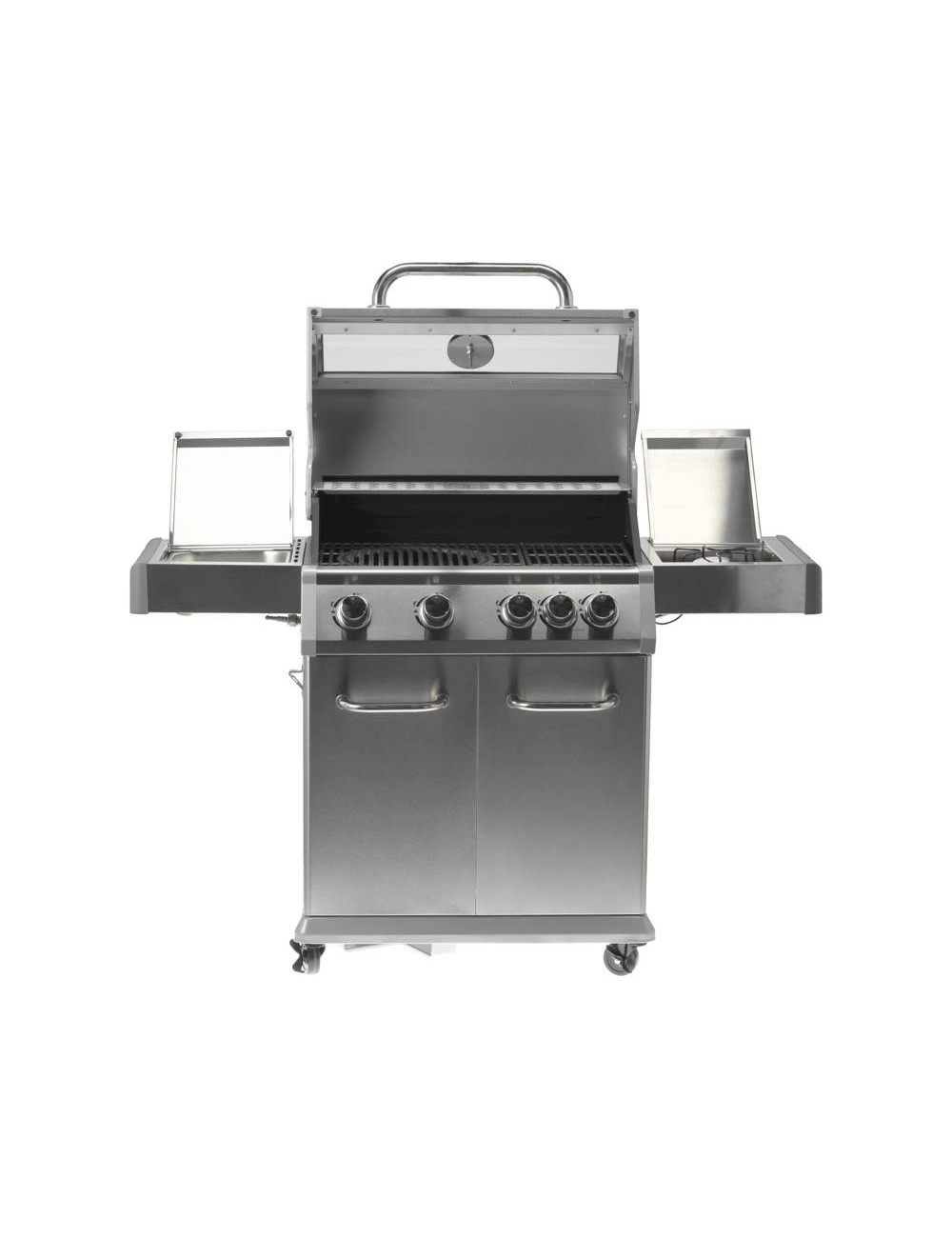 YATO GRILL GAZOWY 4+1 STAL NIERDZEWNA 14,2KW YG-20003