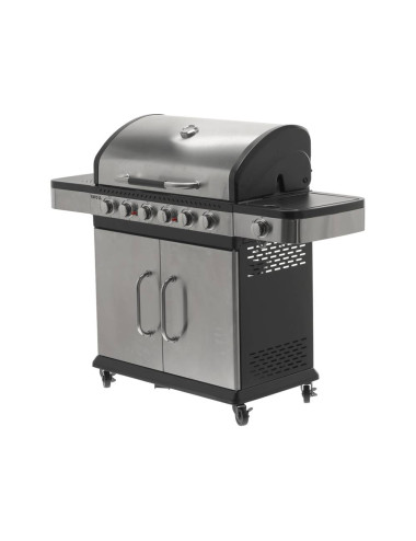 YATO GRILL GAZOWY 6+1 STAL NIERDZEWNA 20,2KW YG-20004