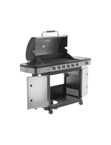 YATO GRILL GAZOWY 6+1 STAL NIERDZEWNA 20,2KW YG-20004