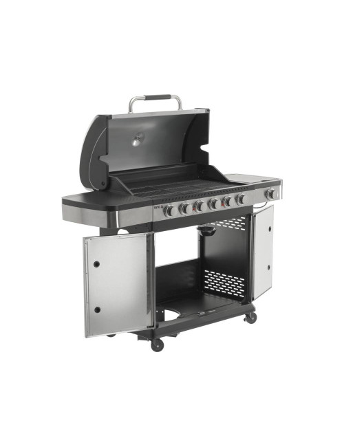 YATO GRILL GAZOWY 6+1 STAL NIERDZEWNA 20,2KW YG-20004