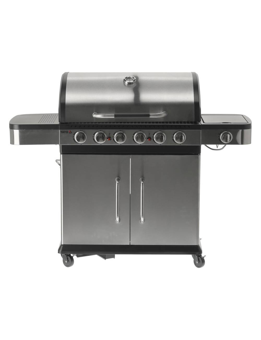 YATO GRILL GAZOWY 6+1 STAL NIERDZEWNA 20,2KW YG-20004