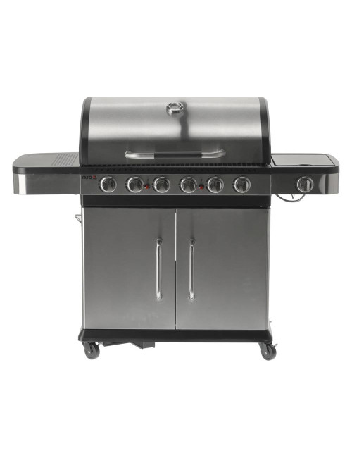 YATO GRILL GAZOWY 6+1 STAL NIERDZEWNA 20,2KW YG-20004