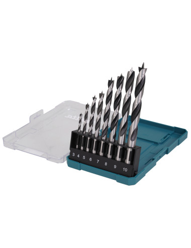 MAKITA ZESTAW WIERTEŁ DO DREWNA 8 szt