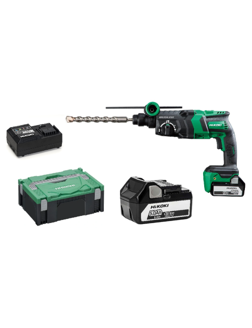 HIKOKI MŁOTOWIERTARKA 18V DH18DPC 3,2J 2x5,0Ah HITSYSTEM