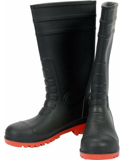 YATO BUTY KALOSZ BEZPIECZNE Z PODNOSKIEM METALOWYM I STALOWĄ WKŁADKĄ ANTYPRZEBICIOWĄ ROZM. 42
