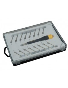 STANLEY WKRĘTAKI PRECYZYJNE Z WYMIENNYMI GROTAMI KOMPLET 16 szt.