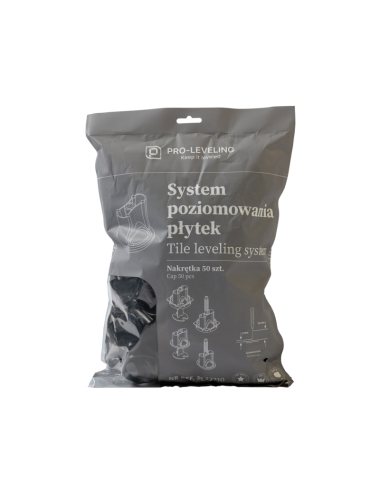 SYSTEM POZIOMOWANIA PŁYTEK NAKRĘTKA 50szt. PRO-LEVELING