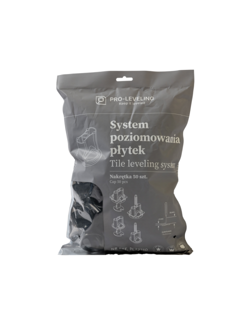 SYSTEM POZIOMOWANIA PŁYTEK NAKRĘTKA 50szt. PRO-LEVELING