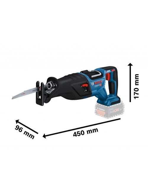 BOSCH PIŁA SZABLASTA GSA 185-LI 1x5,0Ah
