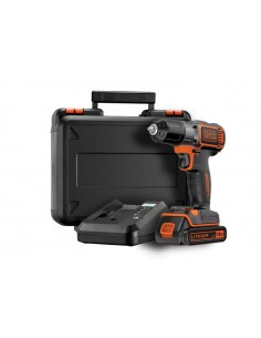 BLACK+DECKER WIERTARKO-WKRĘTARKA 18V 1 x 1,5AH LI-ION AUTOSENSE + WALIZKA ASD18K